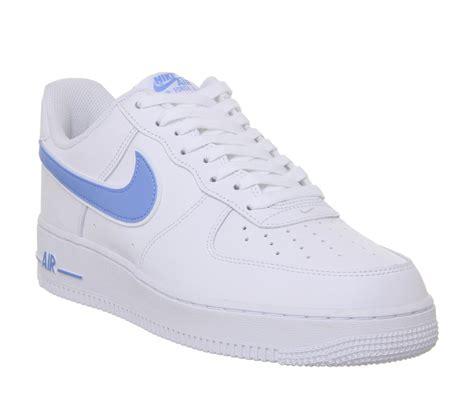 blau weiße nike schuhe